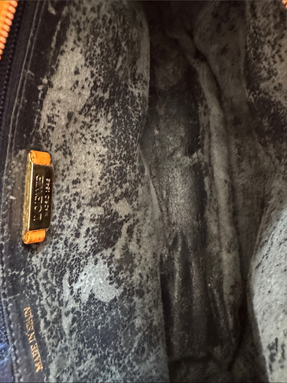Vintage Loewe Leather Shoulder Bag - Picture 14 of 16